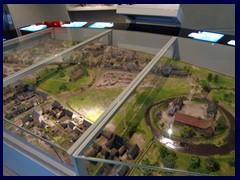 Model of Birmingham in the 1300s